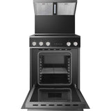 Free-standing multi-function oven range